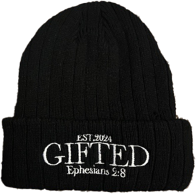 Black Gifted Beanie