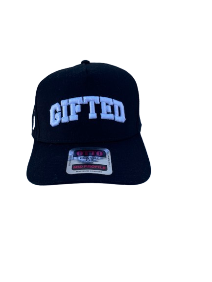 Black Gifted Snap back Hat